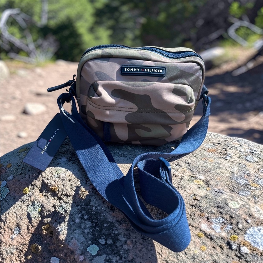 Tommy Hilfiger Camo Crossbody Nylon Bag